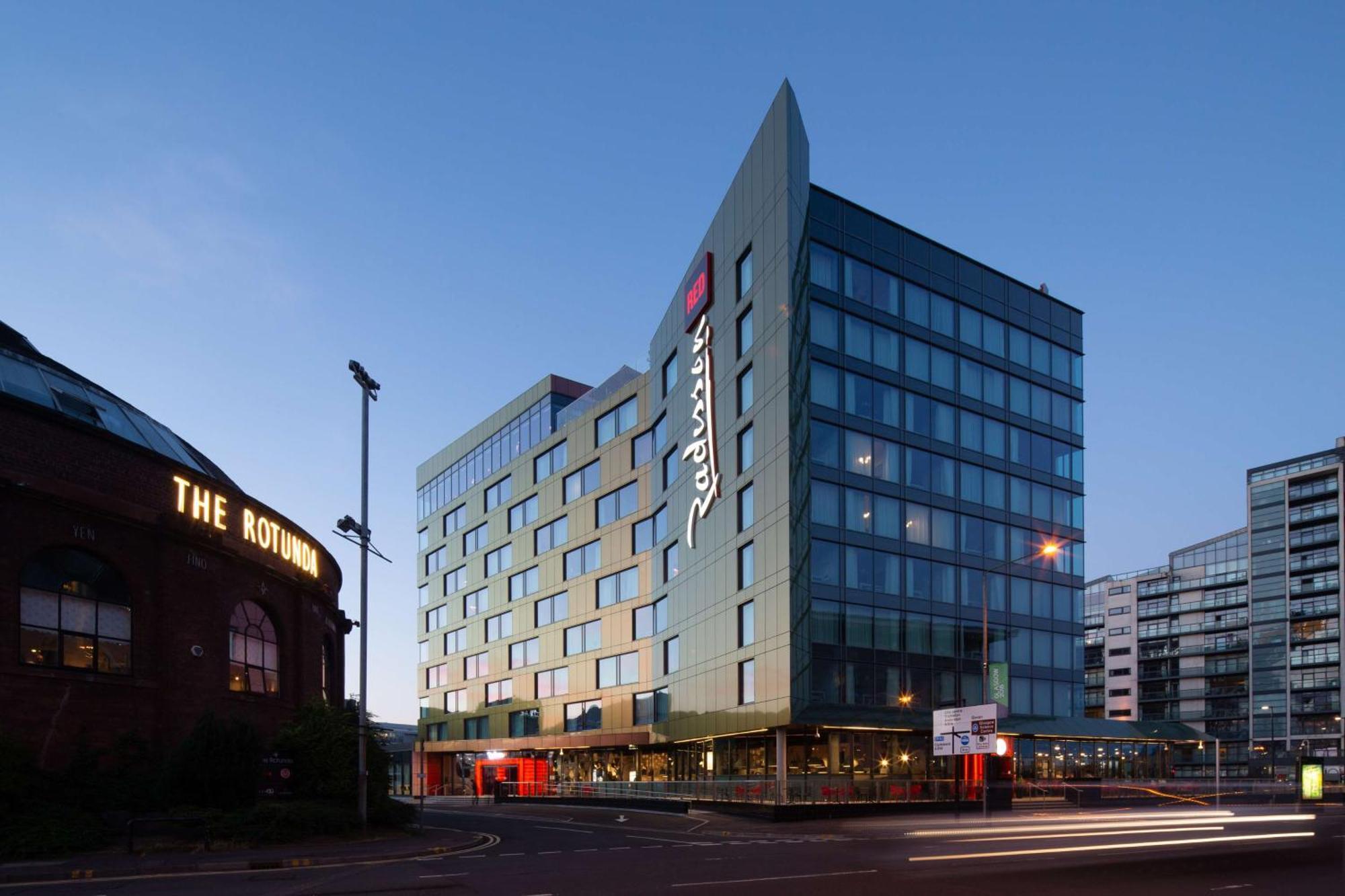 Radisson Red Hotel, Glasgow Esterno foto